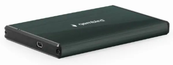EE2-U3S-3-G Gembird USB 3.0 Externo kuciste za 2.5\'' SATA hard diskove, aluminium, green