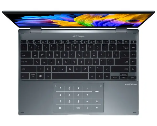 ASUS Zenbook 14 Flip OLED UN5401RA-OLED-KN731X (14'' OLED 2.8K, Ryzen 7 6800H, 16GB, SSD 512GB, Win11 Pro)