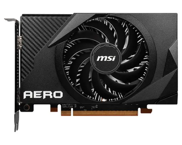 MSI AMD Radeon RX 6400 4GB 64bit RX 6400 AERO ITX 4G