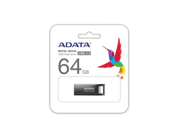 A-DATA 64GB 3.2 AROY-UR340-64GBK crni
