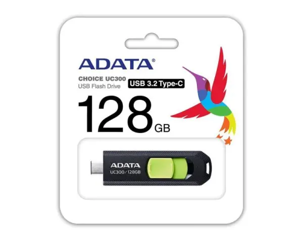 A-DATA 128GB 3.2 ACHO-UC300-128G-RBKGN crno-zeleni