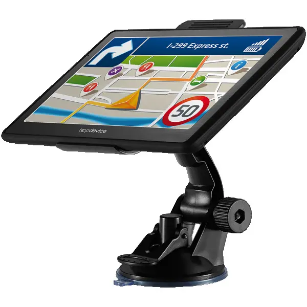Topdevice GPS Navigator 770, 7'' (800*480) TN display, WinCE 6.0, 800MHz Mstar MSB2531 Cortex A7, 128MB DDR, 8GB Flash, 1500mAh battery, col