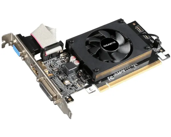GIGABYTE nVidia GeForce GT 710 2GB 64bit GV-N710D3-2GL rev 2.0