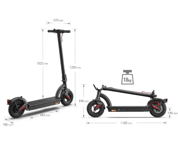 SHARP E-Scooter EM-KS2AEU-B električni trotinet