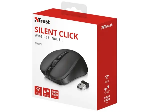 Miš TRUST Mydo Silent Clickbežicnicrna' ( '21869' ) 