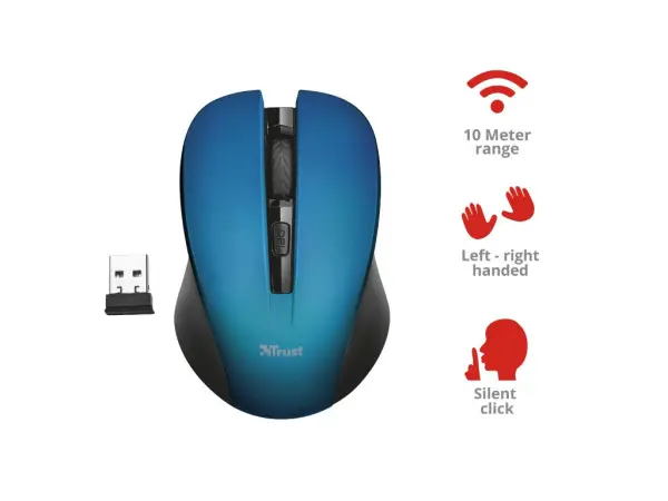 Miš TRUST Mydo Silent Clickbežicniplava' ( '21870' ) 
