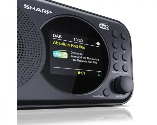 SHARP DR-P320BK Portabl Digitalni radio