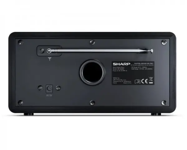 SHARP DR-450BK Digitalni bluetooth radio