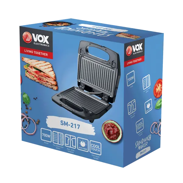 VOX- Aparat za sendvice SM 217