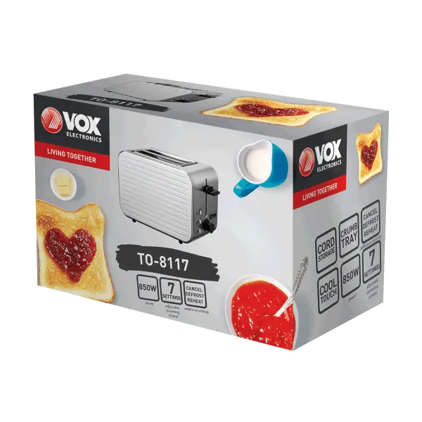 VOX- Toster TO 8117
