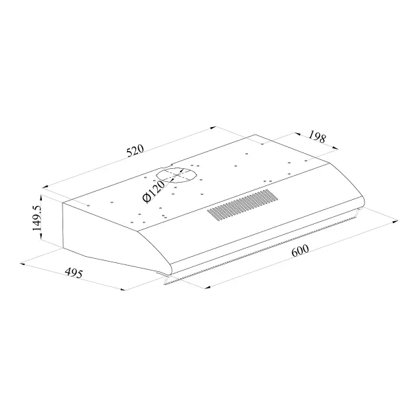 VOX- Aspirator TRD 660 BR