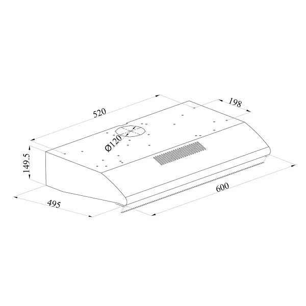VOX- Aspirator TRD 660 W
