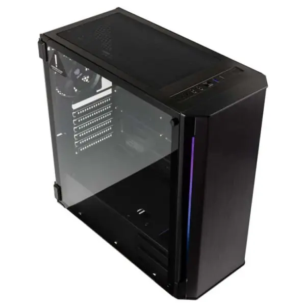 Kućište MidiTower Kolink Refine RGB E-ATX - black