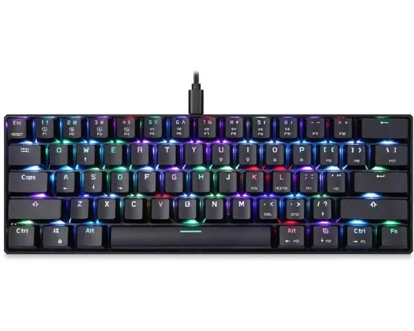 MOTOSPEED K61 crno mehanička tastatura crveni prekidač