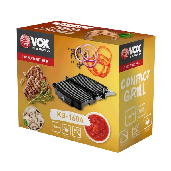 VOX- Kontakt gril KG 160A