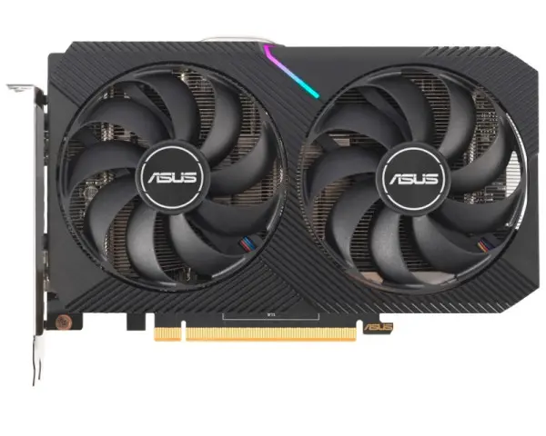 ASUS AMD Radeon RX 6500 XT 4GB 64bit DUAL-RX6500XT-O4G