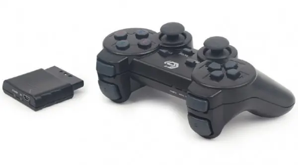 JPD-WDV-01 Gembird Bezicni gamepad sa dvostrukom vibracijom, PS2 / PS3 / PC