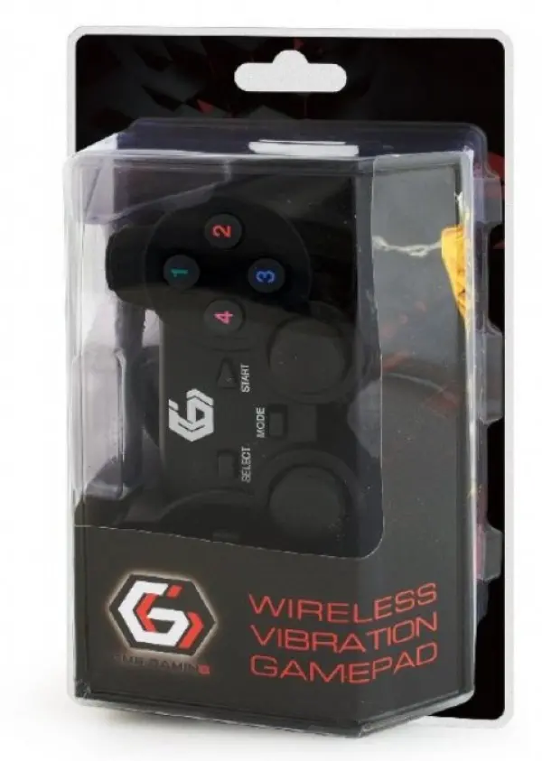 JPD-WDV-01 Gembird Bezicni gamepad sa dvostrukom vibracijom, PS2 / PS3 / PC