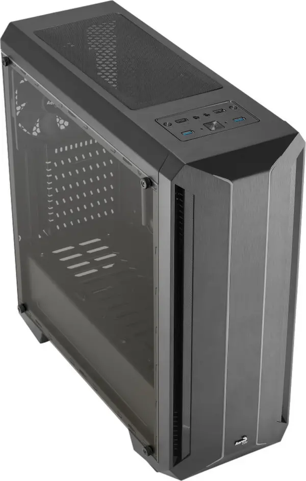 Kućište Tower Aerocool Skyline-A-BK-v1 ARGB ATX - Black ACCM-PV39012.11