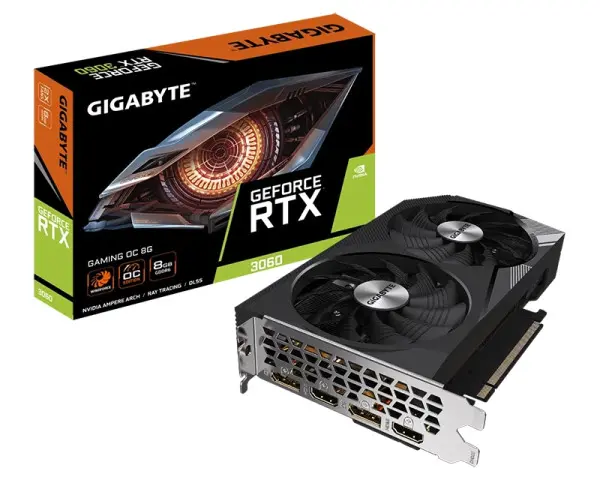 GIGABYTE nVidia GeForce RTX 3060 GAMING OC 12GB 192bit GV-N3060GAMING OC-12GD re