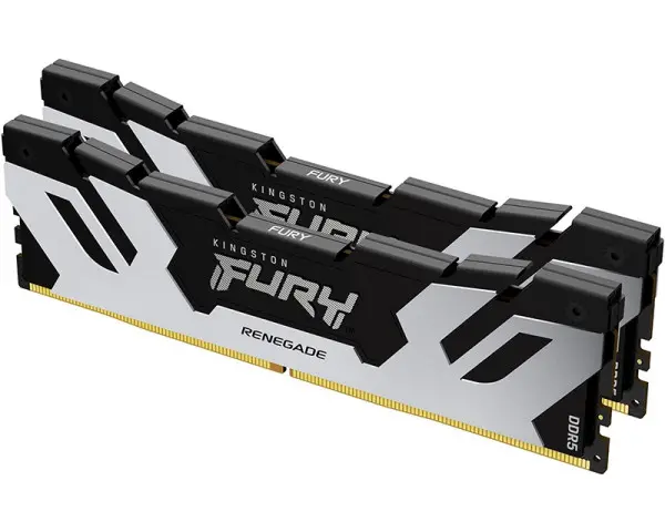 KINGSTON DIMM DDR5 32GB (2x16GB kit) 7200MTs KF572C38RSK2-32 FURY Renegade Silver