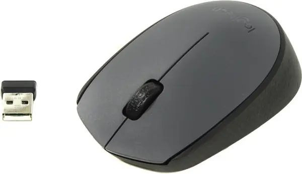 Mouse Wirelwss Logitech M170 USB Black/Grey