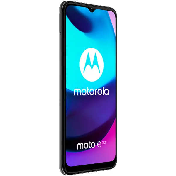 MOTOROLA e20, XT2155-6_GG, 6.5'' 720x1600px, HD+, Dual SIM, UNISOC T606, 232GB, microSD, 13MP+2MP, AF, LED Flash, Front 5MP, GPS, FM Radio, 