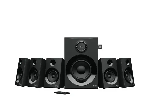 LOGITECH Z607 5.1 Surround Sound with Bluetooth - BLACK - BT - PLUGC - EU ( 980-001316 ) 