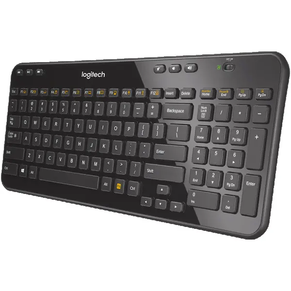Wireless Keyboard K360, YU, 2.4GHz, Unifying receiver, Programmable Keys ( 920-003097 ) 