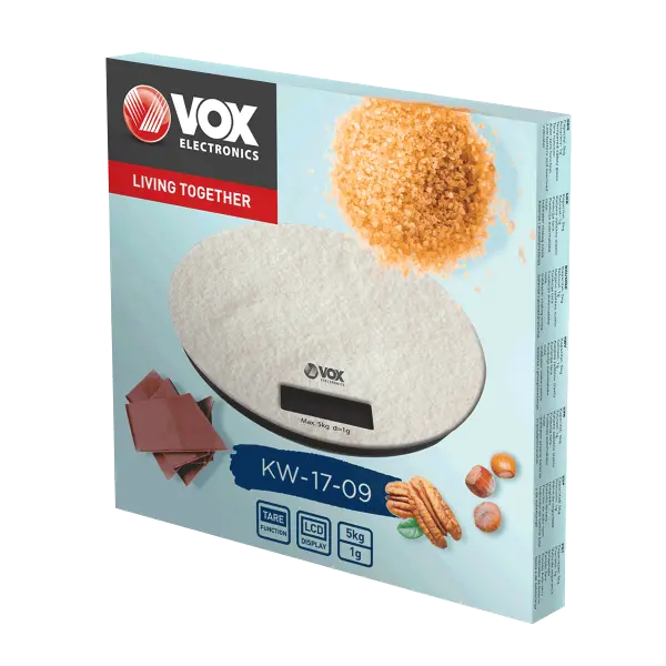 Kuhinjska vaga VOX KW-1709 do 5kg