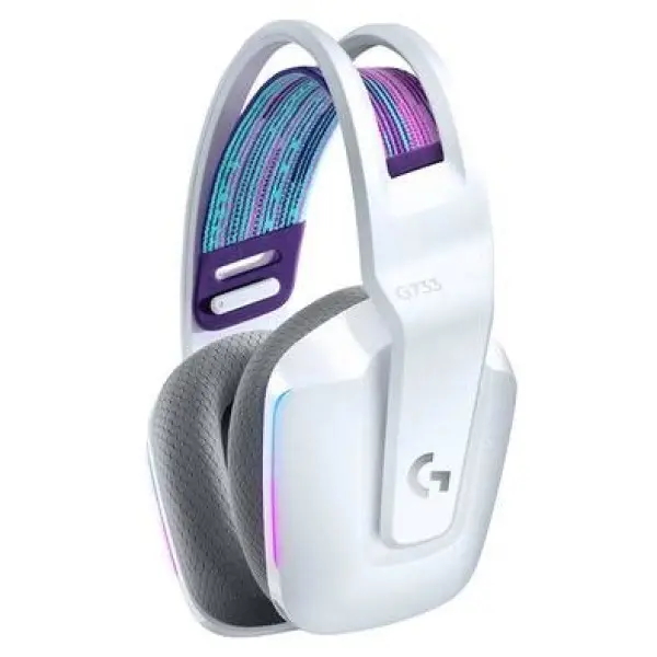 G733 Lightspeed Wireless RGB Gaming Headset White