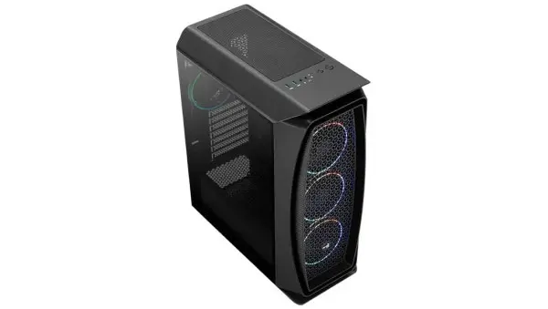 Aero One Eclipse Tempered Glass side panel Computer Case Black