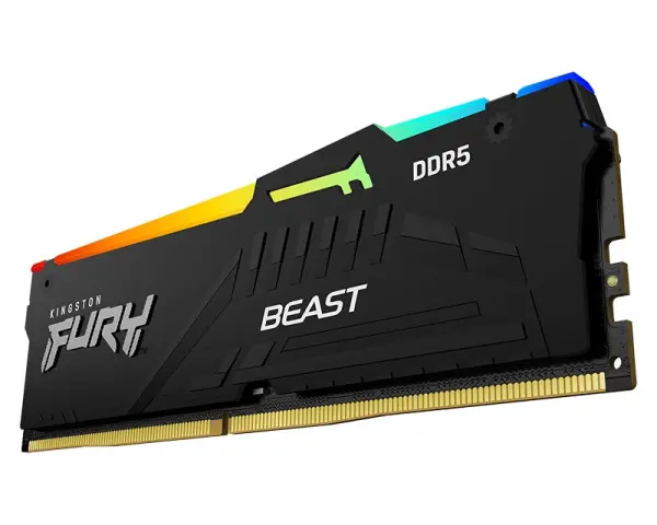 KINGSTON DIMM DDR5 32GB (2x16GB kit) 6000MTs KF560C36BBEAK2-32 FURY Beast RGB EXPO