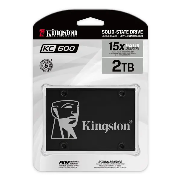 SSD Kingston 2TB 2.5'' SATA3 SKC6002048G