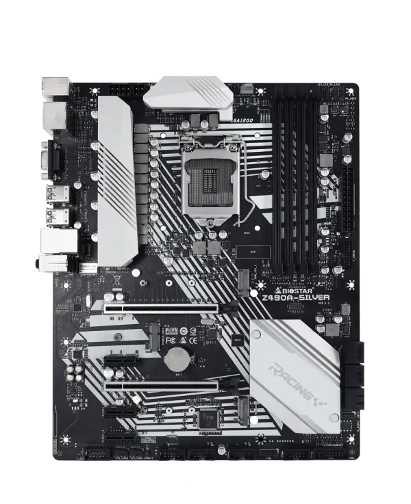 MB s1200 Biostar Z490A-SILVER 4xDDR42xM.2HDMIVGADP
