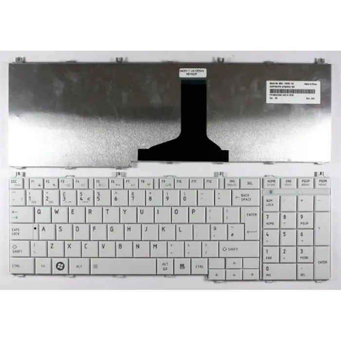 Tastatura Toshiba C650 C660 L650 bela