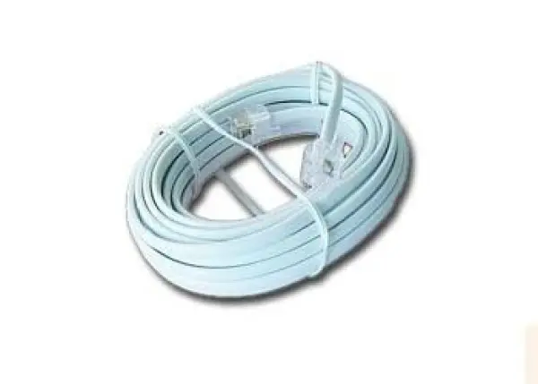 x-TC6P4C-7.5M Gembird Telefonski kabl 7.5m White