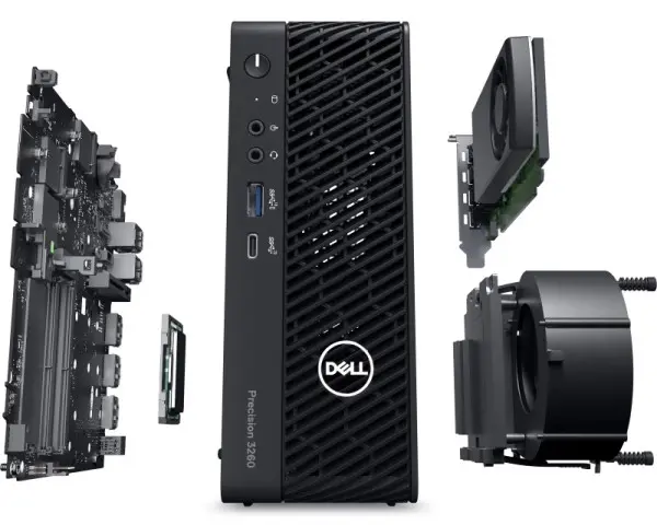 DELL Precision 3260 i9-12900 32GB 512GB SSD nVidia T1000 4GB Win11Pro 3yr ProSupport