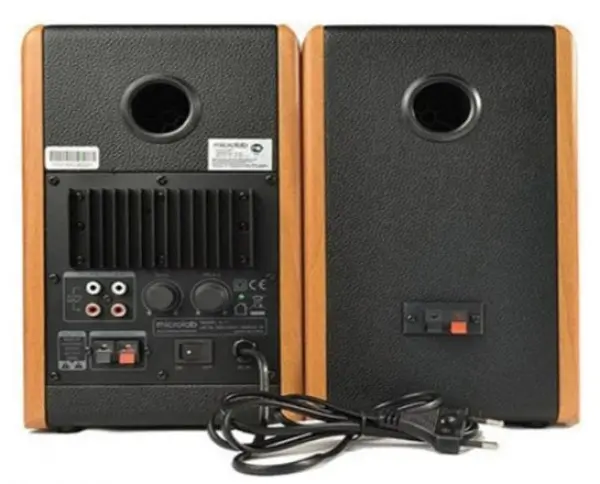 Microlab B-77BT Aktivni drveni zvucnici 2.0 64W (18W+14Wx2) 3,5mm +Bluetooth