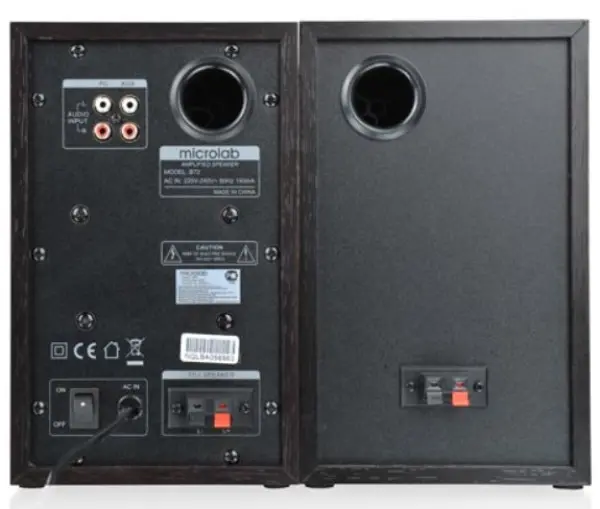 Microlab B-72 Aktivni drveni zvucnici 2.0 24W RMS(2x12W) 3,5mm