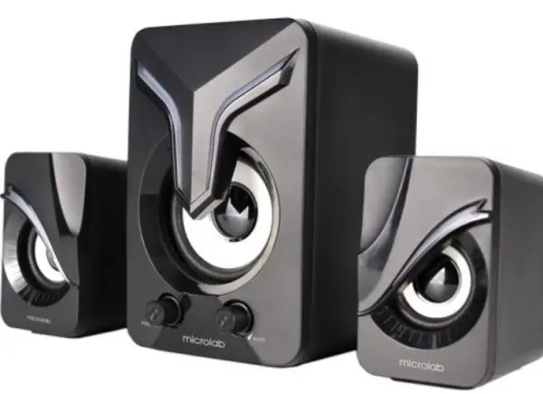 Microlab U270 Phenix Stereo zvucnici, black 11W (5W, 2x3W)USB power,3,5mm LED