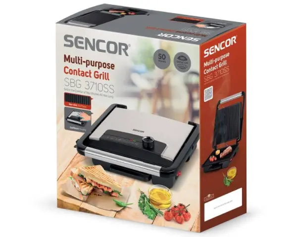 SENCOR SBG 3710SS stoni gril