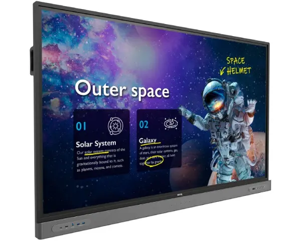 BENQ 75'' RE7503 Interactive Flat Panel crni