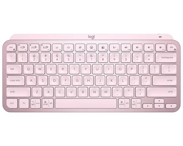 LOGITECH MX Keys Mini Wireless Illuminated tastatura roze US