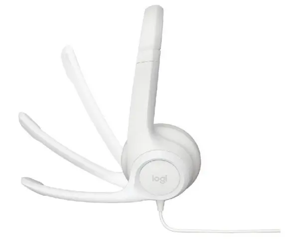 LOGITECH H390 Stereo Headset slušalice sa mikrofonom bele