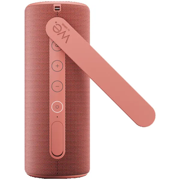 WE. HEAR 2 By Loewe Portable Speaker 60W, Coral Red ( 60702R10 ) 