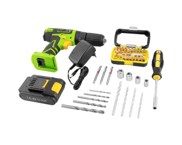FIELDMANN FDV 10352-55AR Akumulatorska bušilica 14.4V + pribor