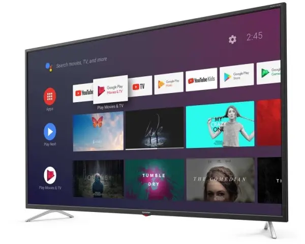SHARP 65'' 65BL3 Android Smart Ultra HD 4K LED TV + Fed nosači za sklekove sa elastičnom trakom FED-XM0109