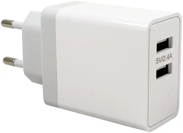 NPA-AC26 ** Gembird punjac za telefone i tablete 2x5v/24A+1A 12W +micro USB DATA kabl 1M (271)
