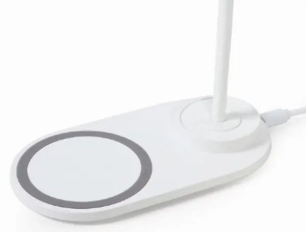 TA-WPC10-LED-01-MX White Gembird LED Stona lampa + QI bezicni punjac max10W
